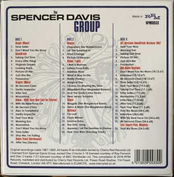 3CD/Coffret The Spencer Davis Group: Taking Out Time: (Complete Recordings 1967-1969)