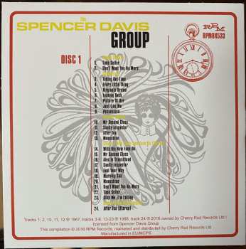 3CD/Coffret The Spencer Davis Group: Taking Out Time: (Complete Recordings 1967-1969)