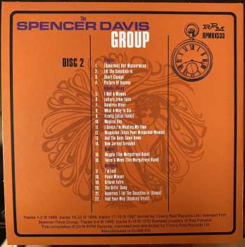 3CD/Coffret The Spencer Davis Group: Taking Out Time: (Complete Recordings 1967-1969)