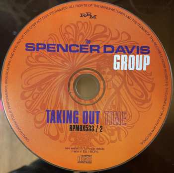 3CD/Coffret The Spencer Davis Group: Taking Out Time: (Complete Recordings 1967-1969)