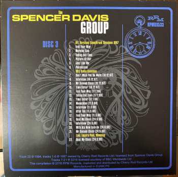 3CD/Coffret The Spencer Davis Group: Taking Out Time: (Complete Recordings 1967-1969)