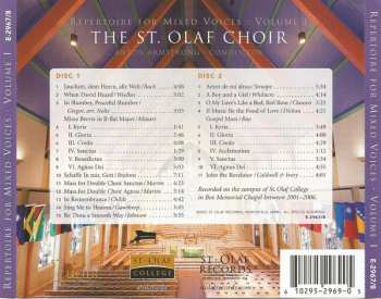 2CD The St. Olaf Choir: Repertoire For Mixed Voices - Volume I