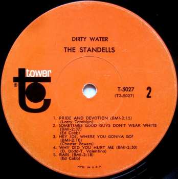 LP The Standells: Dirty Water