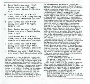 CD The Stanley Brothers: On Radio