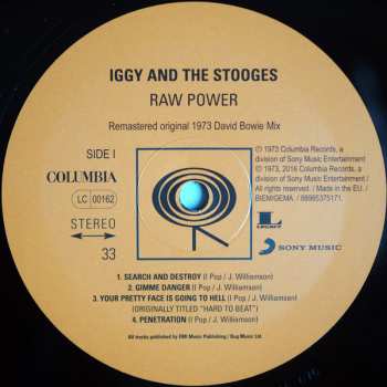 2LP The Stooges: Raw Power