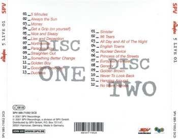 2CD The Stranglers: 5 Live 01