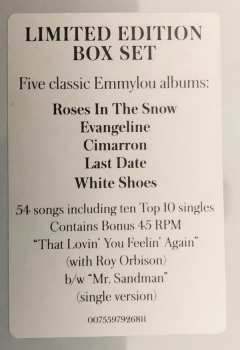 5LP/SP/Coffret Emmylou Harris: The Studio Albums 1980-83 LTD