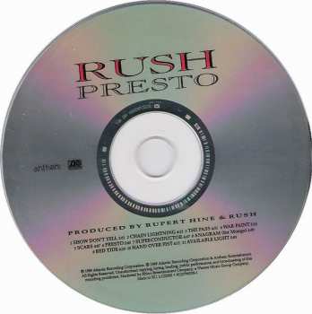 7CD/Coffret Rush: The Studio Albums - 1989-2007