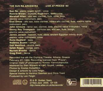 2CD The Sun Ra Arkestra: Live At Praxis '84