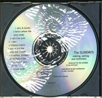 CD The Sundays: Reading, Writing And Arithmetic