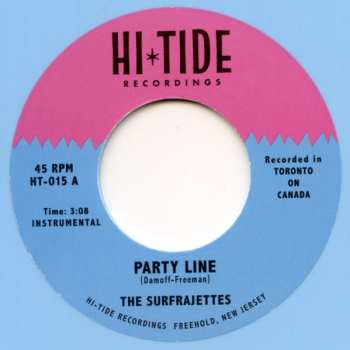 SP The Surfrajettes: Party Line CLR | LTD