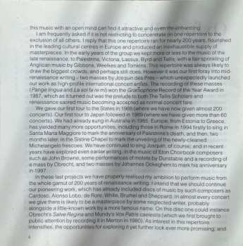 CD The Tallis Scholars: Live In Oxford