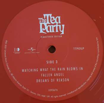 2LP The Tea Party: The Tea Party (Remastered Edition) DLX | LTD | CLR