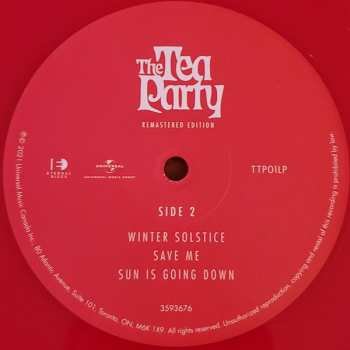 2LP The Tea Party: The Tea Party (Remastered Edition) DLX | LTD | CLR