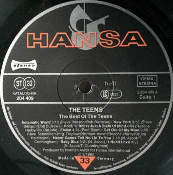 LP The Teens: The Best Of The Teens (5 Years Of Hits)