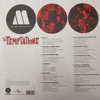 LP The Temptations: Motown Anniversary LTD