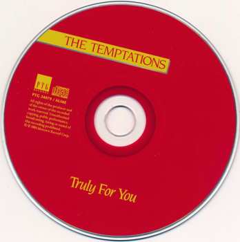 CD The Temptations: Truly For You