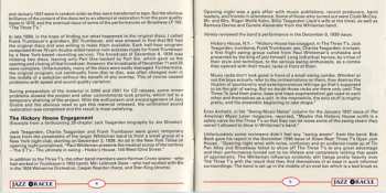 CD The Three T's: "Live" From The Hickory House, New York, December 1936