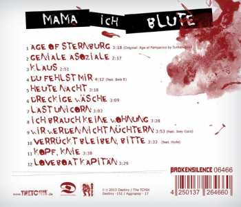 CD The Toten Crackhuren Im Kofferraum: Mama Ich Blute