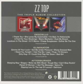 3CD/Coffret ZZ Top: The Triple Album Collection