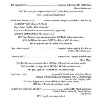 CD The Jazz Ambassadors Of The United States Army Field Band: The Legacy Of Stan Kenton