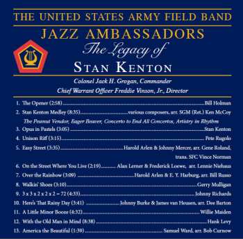 CD The Jazz Ambassadors Of The United States Army Field Band: The Legacy Of Stan Kenton