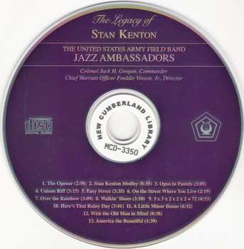 CD The Jazz Ambassadors Of The United States Army Field Band: The Legacy Of Stan Kenton