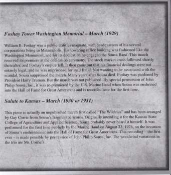 2CD U.S. Marine Band: The Heritage Of John Philip Sousa, Volume 8 LTD