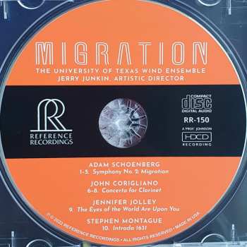 CD Jerry Junkin: Migration