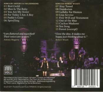 CD The Unthanks: The Songs Of Robert Wyatt And Antony & The Johnsons - Live From The Union Chapel, London