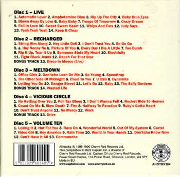 5CD/Coffret The Vibrators: The Albums 1985-1990