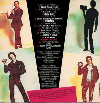 4CD/Coffret The Vibrators: The Epic Years 1976-1978