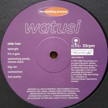 2LP/CD The Wedding Present: Watusi CLR | DLX