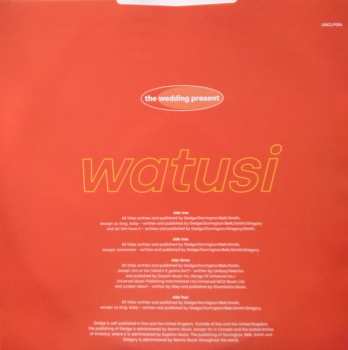 2LP/CD The Wedding Present: Watusi CLR | DLX