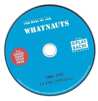 2CD The Whatnauts: The Best Of The Whatnauts (I'll Erase Away Your Pain)