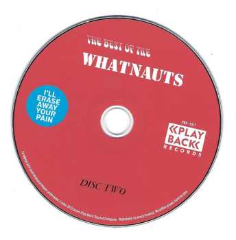 2CD The Whatnauts: The Best Of The Whatnauts (I'll Erase Away Your Pain)