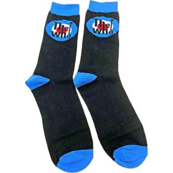 Marchandises The Who: The Who Unisex Ankle Socks: Target Logo (black) (uk Size 4 - 7) 36 - 42