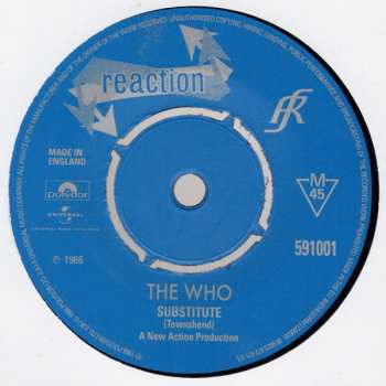 5SP/Coffret The Who: The Reaction Singles (1966) LTD