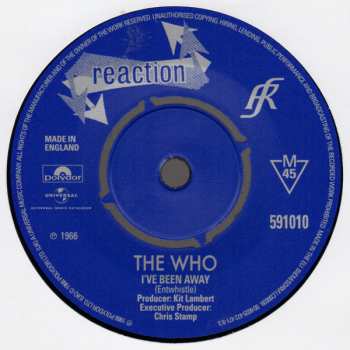 5SP/Coffret The Who: The Reaction Singles (1966) LTD