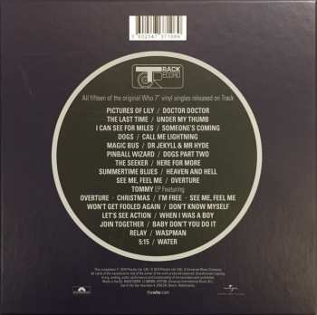 15SP/Coffret The Who: The Track Singles (1967-1973) LTD