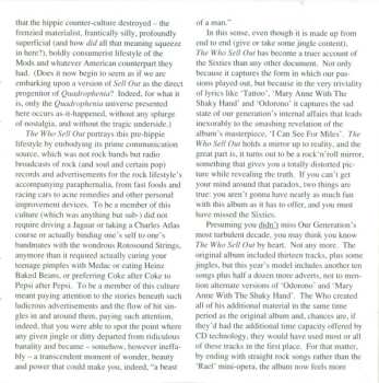 CD The Who: The Who Sell Out