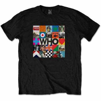 Merch The Who: T-shirt 5x5 Blocks 