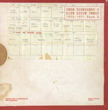 10CD/Coffret/Blu-ray The Who: Who's Next | Life House DLX | LTD