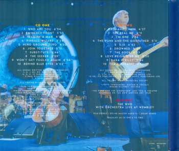 2CD/Blu-ray The Who: With Orchestra Live At Wembley DIGI
