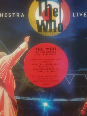 3LP The Who: With Orchestra Live At Wembley CLR | LTD