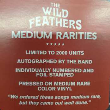 LP The Wild Feathers: Medium Rarities CLR | LTD | NUM