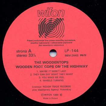 LP The Woodentops: Wooden Foot Cops On The Highway