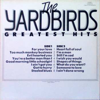 LP The Yardbirds: Greatest Hits