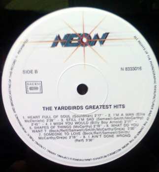 LP The Yardbirds: Greatest Hits