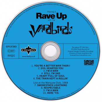 CD The Yardbirds: Having A Rave Up With The Yardbirds DIGI
